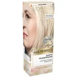 Haartoenung blond loreal paris loreal age perfect sanfte