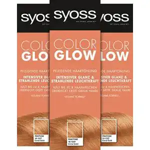 Haartoenung blond syoss color glow pflegende haartoenung