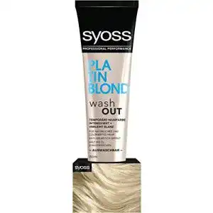 Haartoenung blond syoss wash out platin blond stufe 0 2er pack