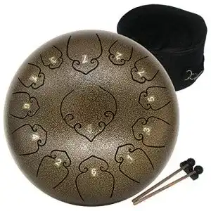 Handpan amkoskr stahlzungentrommel 12 zoll 30 cm steel 1