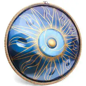 Handpan antetok blue harmonic drum in d moll 10 noten