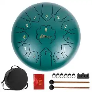 Handpan horse tongue drum 12 inch 13 tones steel tongue drum
