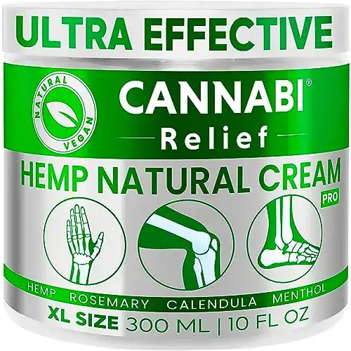 Hanfcreme Cannabi Relief für Gelenke und Hautpflege