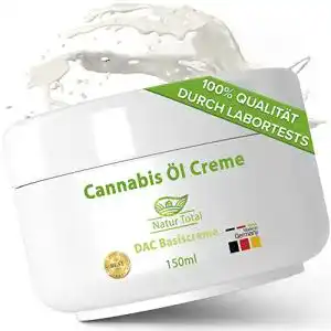Hanfcreme naturtotal pure hanfoel creme cb oel 150ml hanf oel