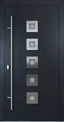 Haustür Scheurich TorOne Stahl-Aluminium 1000 x 2000 mm