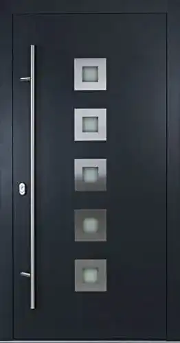 Haustür Scheurich TorOne Stahl-Aluminium 1000 x 2000 mm