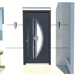 Haustuer welthaus wh75 standard aluminium mit kunststoff 1