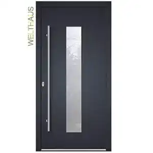 Haustuer welthaus wh75 standardtuer aluminium mit kunststoff