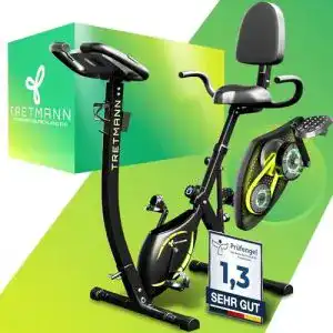 Heimtrainer klappbar tretmann neu 3in1 heimtrainer fahrrad