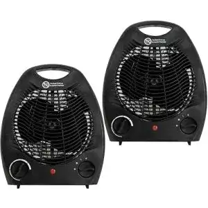 Heizung brollux 2x elektro 2000w mobiles heizgeraet fh1b