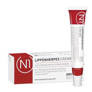 Herpes-Creme N1 Herpes Creme bei Lippenherpes, Sofort-Effekt