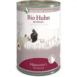 Herrmanns hundefutter herrmanns bio huhn 100 prozent 12er