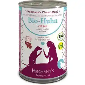 Herrmanns hundefutter herrmanns bio hundefutter huhn menue