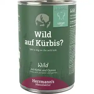 Herrmanns hundefutter herrmanns wild mit kuerbis
