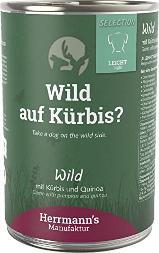 Herrmanns-Hundefutter Herrmann's Wild mit Kürbis - herrmanns hundefutter herrmanns wild mit kuerbis