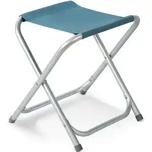 Hocker homecall camping klapp aus aluminium blau