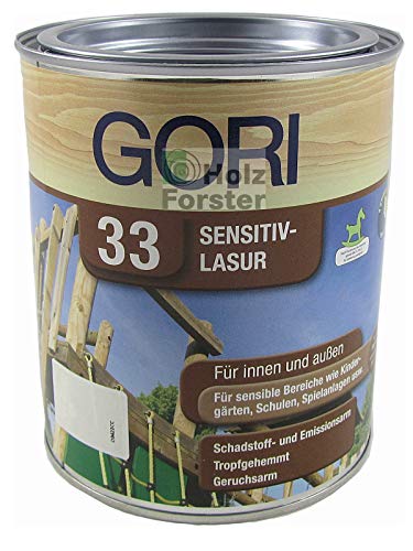 Holzlasur Gori 0,75L 33 7805 Eiche 33 Sensitiv-Lasur