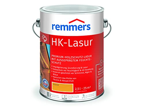 Holzlasur Remmers HK-Lasur Holzschutzlasur 2,5L Kiefer