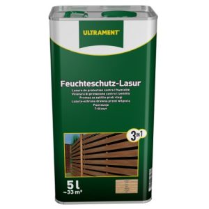 Holzlasur Ultrament Feuchteschutz-Lasur 3-in-1, Nussbaum