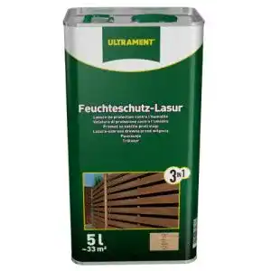 Holzlasur ultrament feuchteschutz lasur 3 in 1 nussbaum