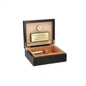 Humidor adorini torino deluxe in schwarz