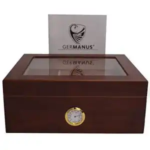 Humidor germanus classic desk braun fuer ca 50 zigarren