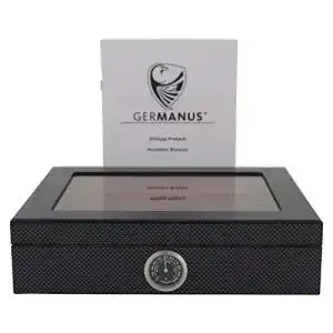 Humidor germanus mensalla fuer 30 zigarren carbon