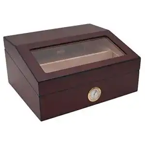 Humidor germanus set 237 inkl kristallbefeuchter inkl hygrometer