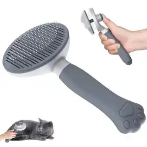 Hundebuerste zivacate katzenbuerste ergonomischer griff