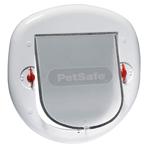 Hundeklappe PetSafe Nobby Tür 280, weiß, 1 Stück