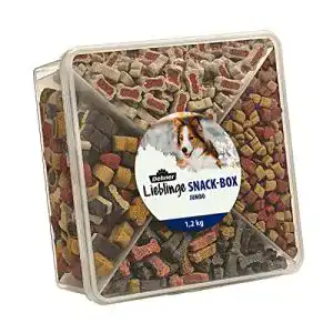 Hundeleckerlies dehner lieblinge hundesnack snackbox jumbo