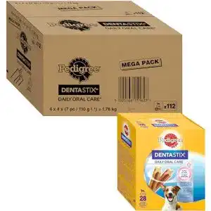 Hundeleckerlies pedigree dentastix daily oral care zahnpflege