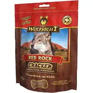 Hundeleckerlies wolfsblut red rock cracke 225 g kaenguru