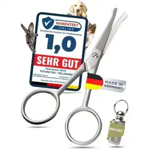 Hundeschere future fox fellschere aus solingen