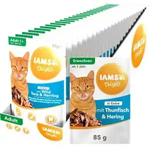 Iams katzenfutter iams delights katzenfutter nass mit thunfisch