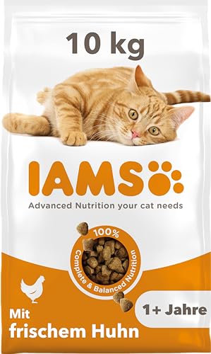 IAMS-Katzenfutter Iams Katzenfutter trocken mit Huhn