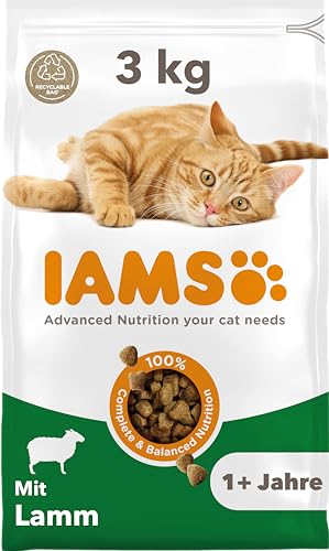 IAMS-Katzenfutter Iams Katzenfutter trocken mit Lamm