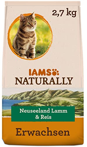 IAMS-Katzenfutter Iams Naturally Katzenfutter trocken mit Lamm