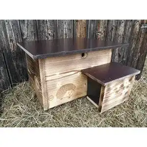 Igelhaus qualitaet aus niederbayern arbrikadrex 45 x 40 x 28cm