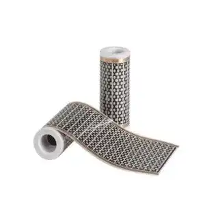 Infrarot heizfolie mi heat 1m infrarot heizfolie 24v dc 30cm breit
