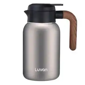 Isolierkanne 2 liter luvan thermoskanne 2l 316 edelstahl