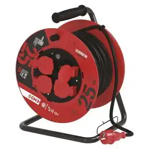 Kabeltrommel aussen emos profi kabeltrommel 25m kabel