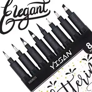 Kalligraphie set yisan 8er set kalligraphie stifte hand lettering