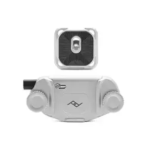 Kamerahalterung rucksack peak design capture camera clip v3 silber