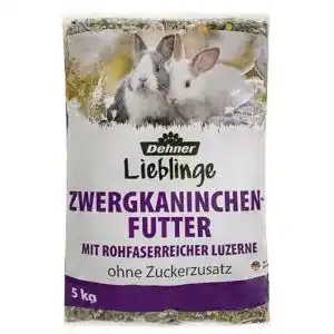Kaninchenfutter dehner zwerg in markenqualitaet alleinfuttermittel