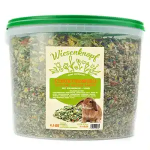Kaninchenfutter gruenhopper wiesenknopf 45kg strukturfutter