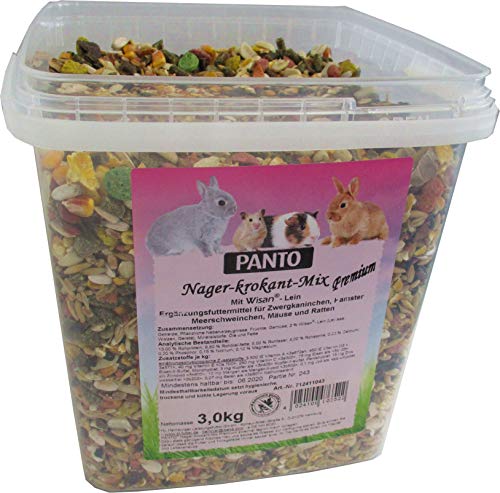 Kaninchenfutter PANTO ® Nager-Krokant-Mix Premium Nager