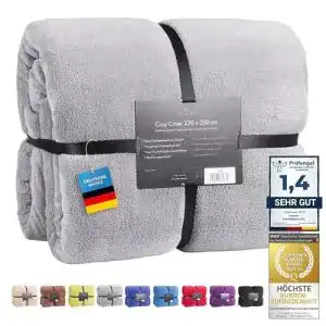 Kaschmirdecke feluna kuscheldecke xxl mikrofaser decke