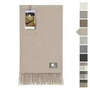 Kaschmirdecke hansa farm extra grosse baby alpaka decke