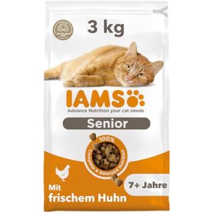 Katzenfutter Senior Iams Senior Katzenfutter trocken mit Huhn - katzenfutter senior iams senior katzenfutter trocken mit huhn